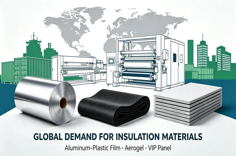 High-performance thermal insulation and aluminum-plastic composite materials