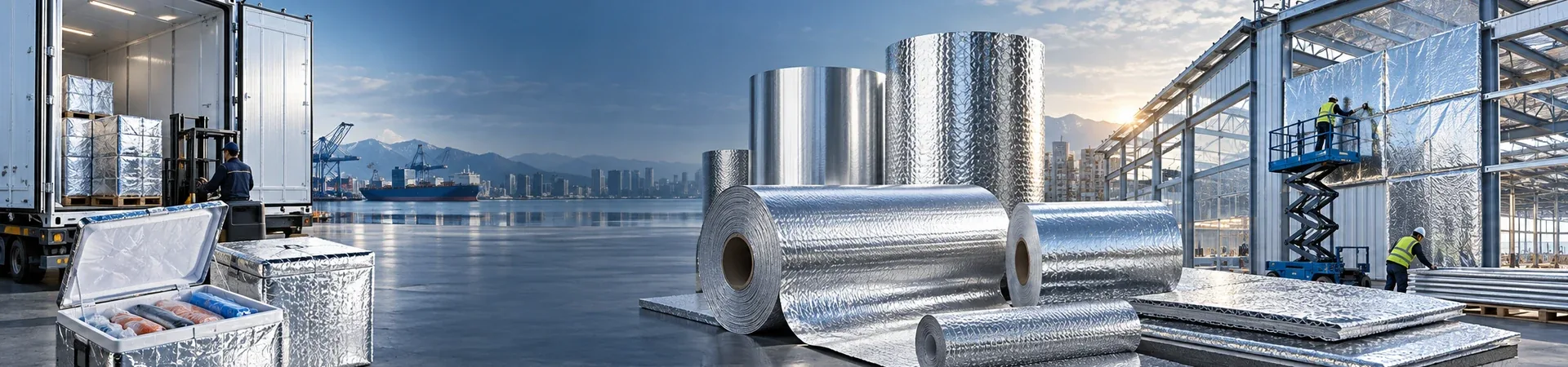 Qiyao thermal insulation solutions for buildings, cold chain and barrier applications